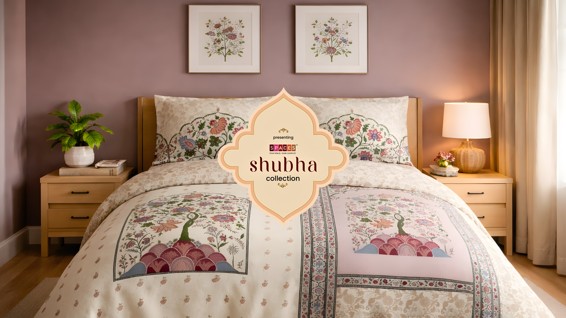 Spaces Shubha Collection Bedsheets – 300 TC Best Cotton Sateen Bedding Review & Best Alternatives in India