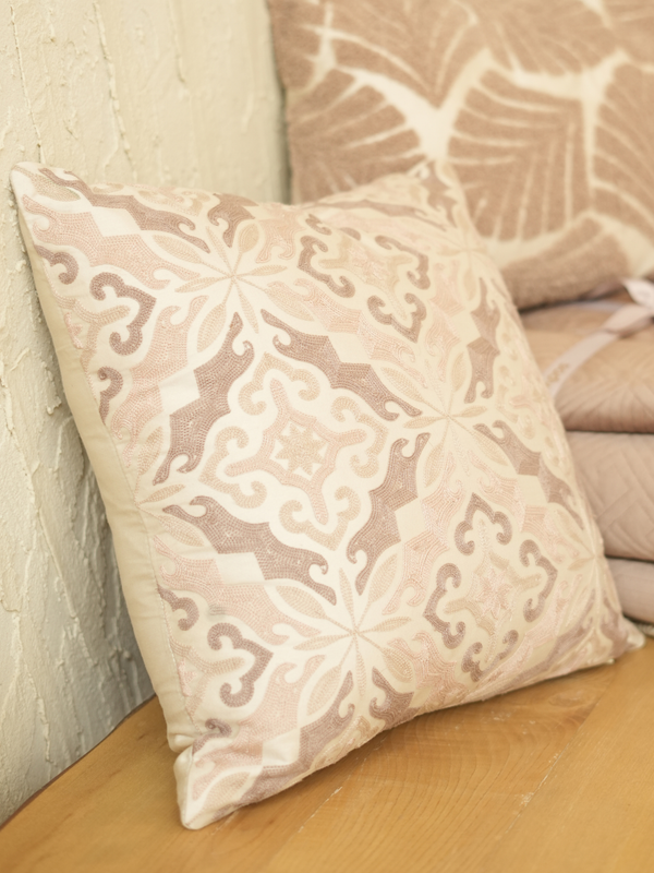 Sadyaska Mesa Oats Beige Cotton Embroidered 16