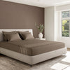 Sansaar by DDdecor Large Bedsheet Set with 2 Pillow Covers - Tessera - Southern Vine - Embroidered - 1 Pc