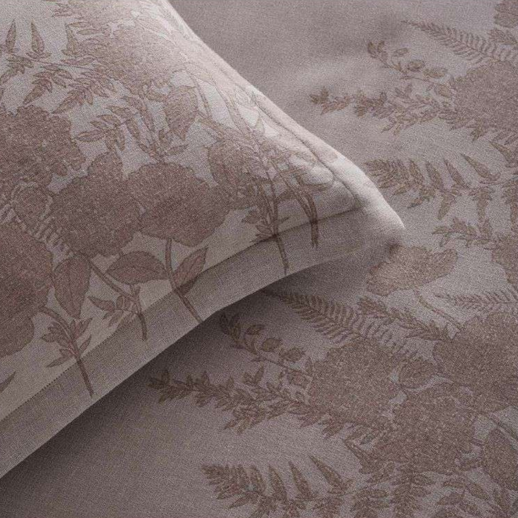 D'Decor Bedsuites Old French Natural Luxury 6-Piece Bedding Gift Set | Premium Embroidered Duvet Cover & Double Bedsheet | KP50 Natural