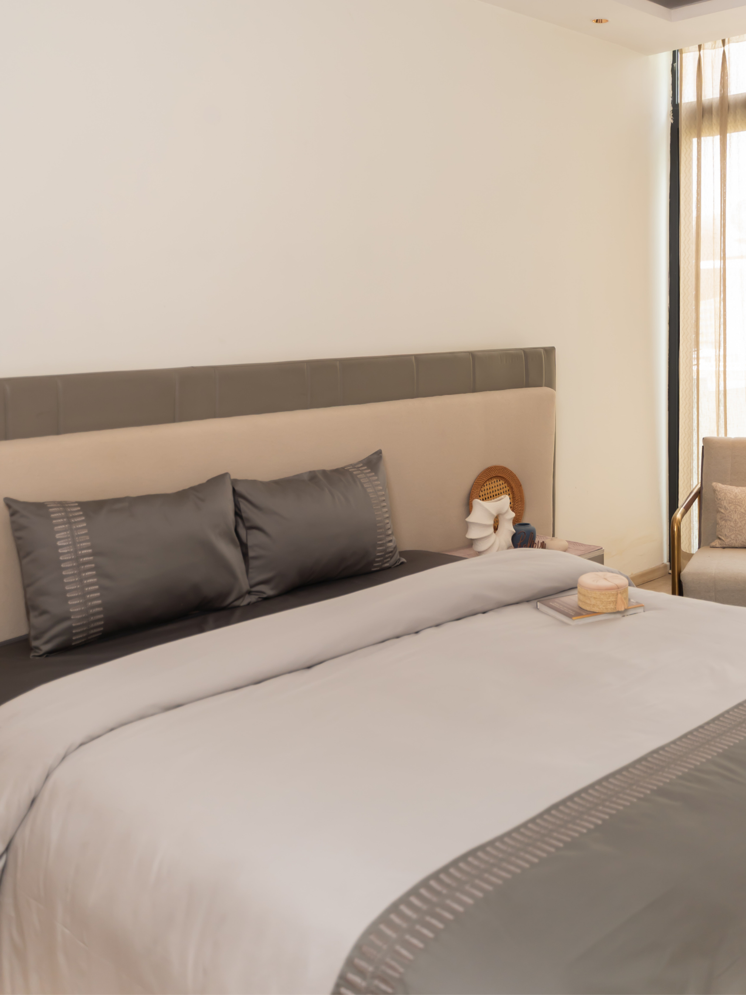 Sadyaska Elise Elephant Grey Sandstone Grey Dreams 1 Pcs Duvet Cover Set
