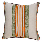 Sadyaska Embroidered Sofa, Car, Office Ivory Color (16" X 16")… 1 Pcs Cushion Cover