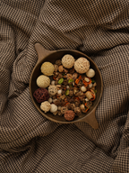 Sadyaska Honeycomb Coffee Woven 1 Pcs Duvet Cover