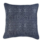 Sadyaska Designer Hand Block Printed Cushion Cases Indiana Denim Pillow Case 16" X 16"… 1 Pcs Cushion Cover