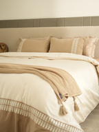 Sadyaska Elise Hazel Beige Oats Beige Dreams 1 Pcs Duvet Cover