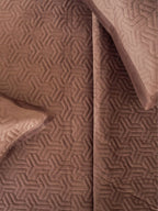 Sadyaska Zayne Lilac Velvet Set 1 Pcs Bedspread