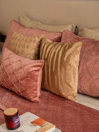 Sadyaska Fiona Blush Velvet Trousseau Set 10 Pcs Product