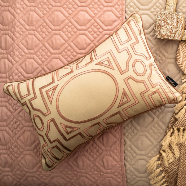 Sadyaska Asmara Beige Cotton Embroidered (Size : 12