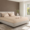 Sansaar by DDdecor Large Bedsheet Set with 2 Pillow Covers - Penrose - Pink Powder - Embroidered - 1 Pc