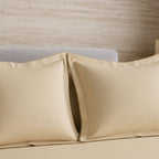 Sansaar by DDdecor Large Bedsheet Set with 2 Pillow Covers - Bellezza - New Linen - Embroidered - 1 Pc