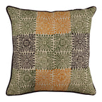 Sadyaska Home Sofa Decor Printed Multi Color Cotton (16" X 16")… 1 Pcs Cushion Cover