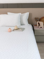 Sadyaska Twinkle Twinkle Lil Star Ivory Printed Cotton Set 1 Pcs Bedsheet