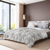 Sansaar by D'Decor Bedsheet with 4 Pillow Covers - Dreamcatcher - Armonia - Dovetail - Geometric Contemporary Pattern - 1 Pc