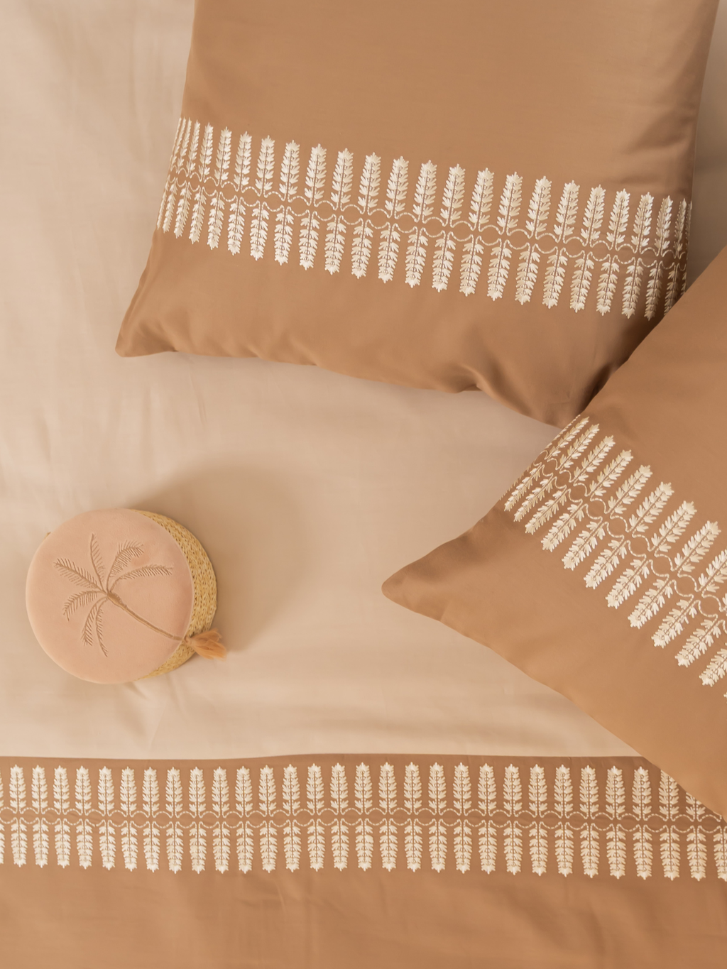 Sadyaska Elise Hazel Beige Oats Beige Dreams 1 Pcs Duvet Cover Set