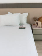 Sadyaska Nauti Crew Ivory Printed Cotton Set 1 Pcs Bedsheet