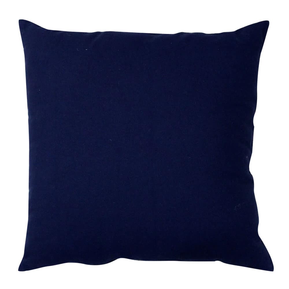 Sadyaska Shirte Denim Patchwork Car Chair Couche Office Sofa Indigo Blue Pillow Cushion Case 16" X 16"… 1 Pcs Cushion Cover