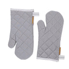 Maspar Printed Aspire 2PC Oven Mitt Set Grey