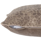 Vintage Transparent Foile Print Ore-Rerun Cushion Cover Neutral