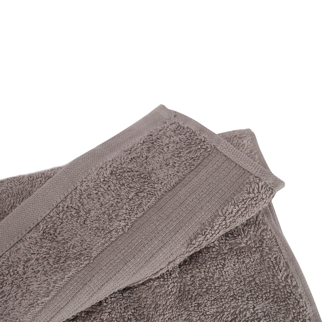 Hermosa Jeneth 100% Cotton Solid Towel Set Grey