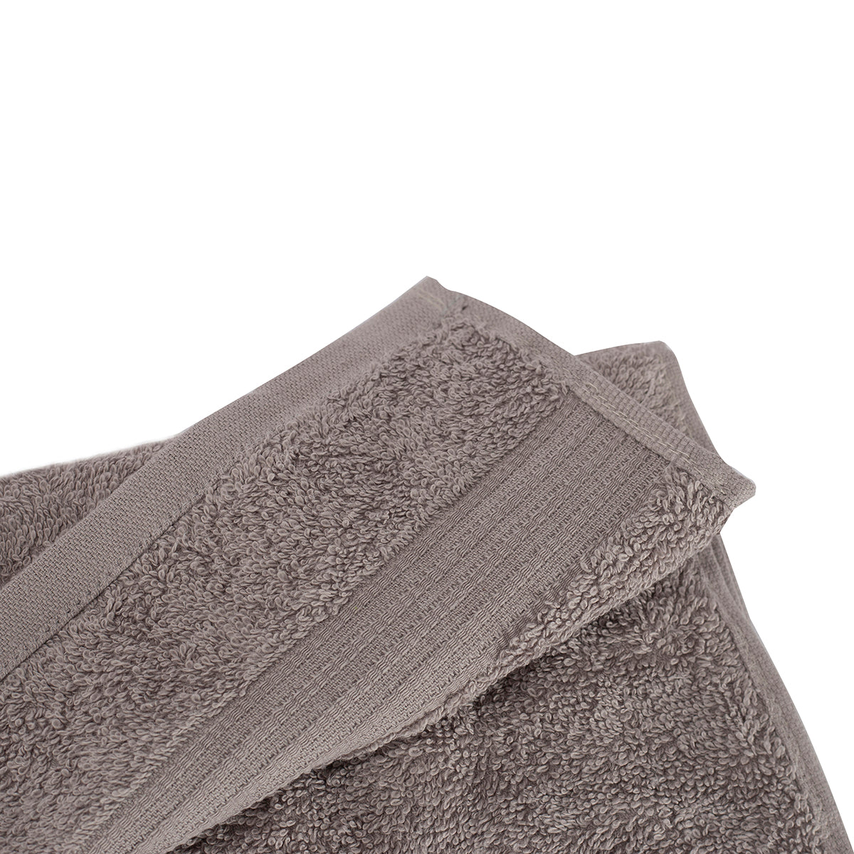 Hermosa Jeneth 100% Cotton Solid Towel Set Grey