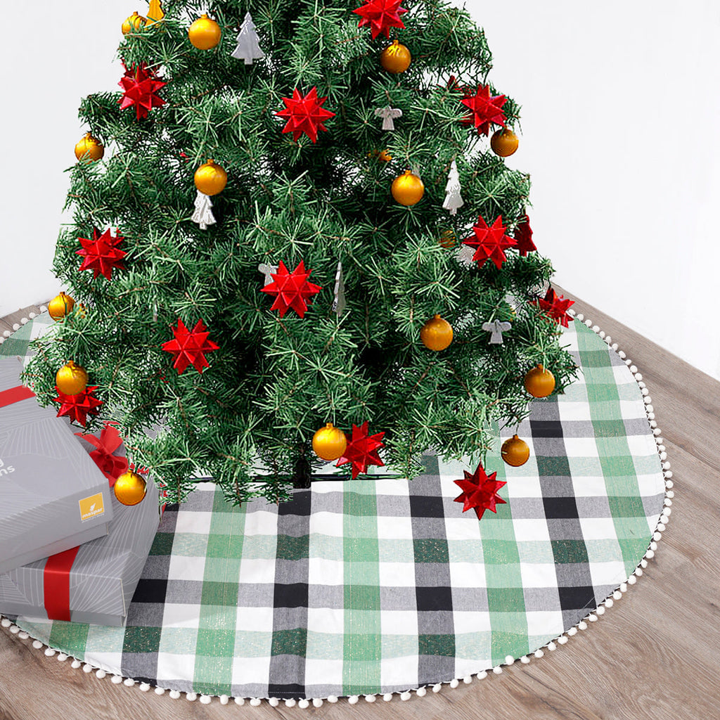 Maspar Carol Tree Skirt Green