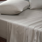 Melina Plain 100% Cotton Extra Soft & Luxurious Bed Sheet with Pillow Case