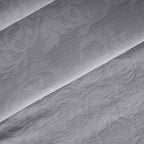 Classical Impression Curly Scroll 100% Cotton Bed Cover Grey
