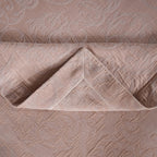 Classical Impression Curly Scroll 100% Cotton 8pcs Bed Cover Set Rust