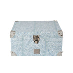 Classical Impression Folkloric 100% Cotton 8pcs Duvet Cover Set Blue