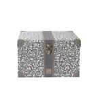 Classical Impression Ornamental 100% Cotton 8pcs Quilt/Qulited Bed Cover Set Grey