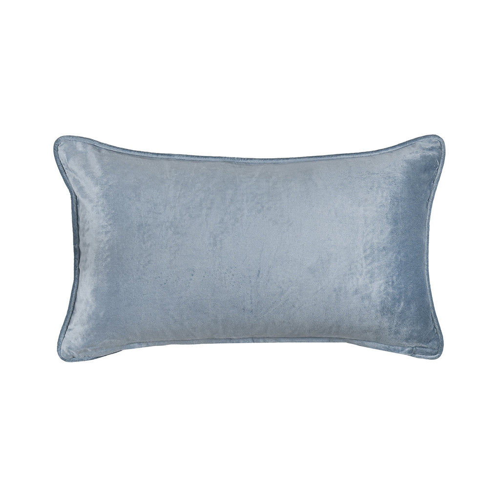 Classical Impression Ingrid Damask 100% Cotton Cushion Cover Blue