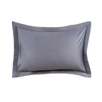 Classical Impression Ornamental Fabric-100% Cotton, Filling-100% Polyester Pillow Sham Set Grey