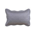 Classical Impression Swirling Fabric-100% Cotton, Filling-100% Polyester Pillow Sham Set Grey