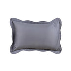 Classical Impression Swirling Fabric-100% Cotton, Filling-100% Polyester Pillow Sham Set Grey