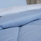 Gravel 250 GSM reversible textured Blue Quilt