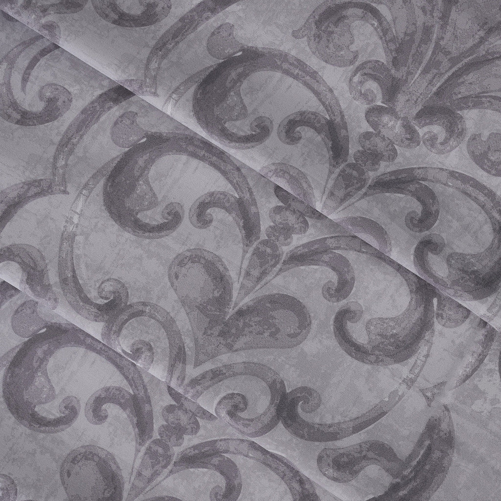 PBS Vintage Chic Dawson 100% Cotton Bedsheet with Pillow Case Grey
