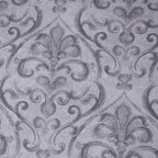 PBS Vintage Chic Dawson 100% Cotton 8 Pcs Duvet Cover Set Grey