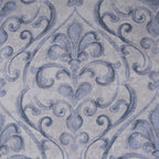 PBS Vintage Chic Dawson 100% Cotton 8 Pcs Duvet Cover Set Blue