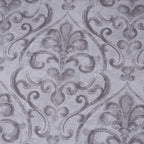 PBS Vintage Chic Dawson 100% Cotton Duvet Cover With Pillow Case Grey