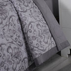 PBS Vintage Chic Dawson Quilt/Quilted Bed Cover Grey