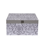PBS Vintage Chic Dawson 6 Pcs Quilt Set /Quilted Bed Cover Grey