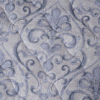 PBS Vintage Chic Dawson 6 Pcs Quilt Set /Quilted Bed Cover Blue
