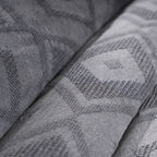 Rurban Elegance Argyl 11 pcs Quilt/Quilted Bed Cover Set Grey