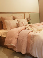 Sadyaska Luna Oasis Rose 12 Pcs Bedding Set