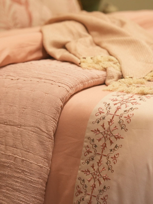 Sadyaska Luna Oasis Rose 12 Pcs Bedding Set