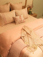 Sadyaska Luna Oasis Rose 12 Pcs Bedding Set