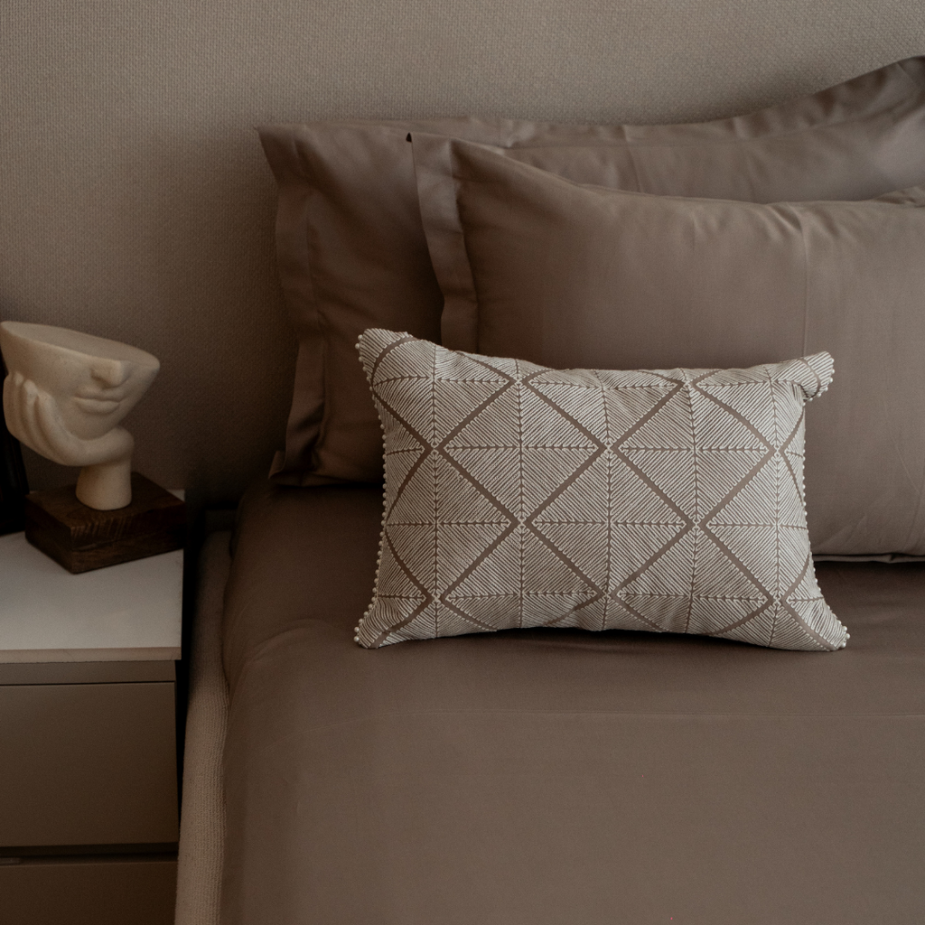 Sadyaska Cascade Mocha Treasure Set 1 Pcs Bedsheet