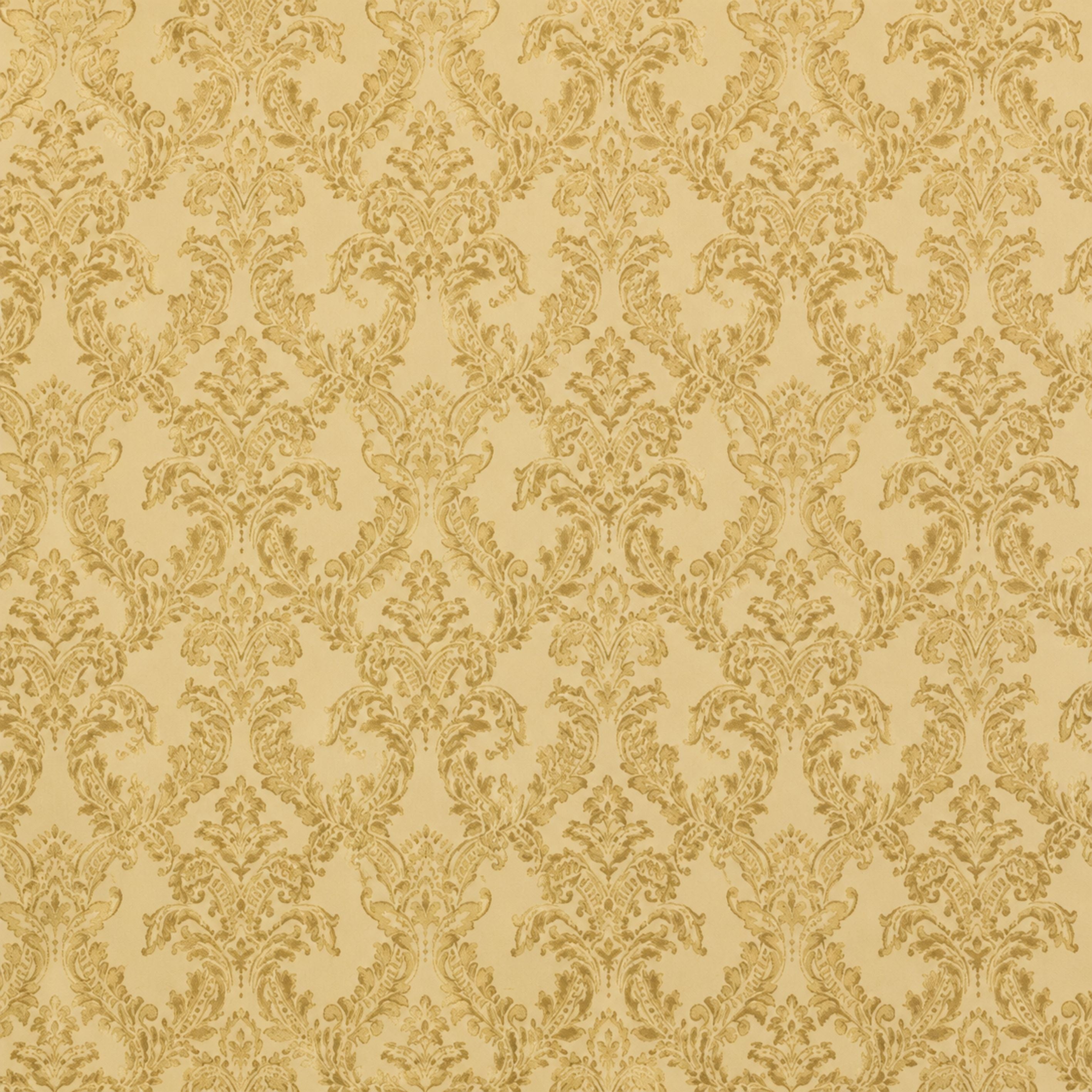 Sansaar by DDdecor Super King Bedsheet with 2 Pillow Covers - Hazel - Baroque - Sand - Ornamental Heritage Pattern - 1 Pc