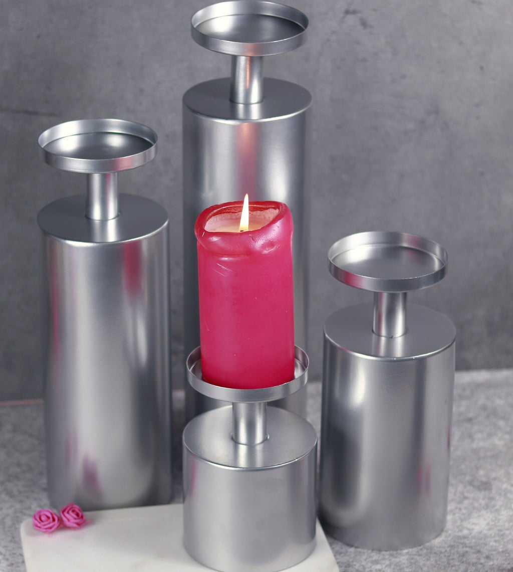 Sadyaska Magnolia t Candle Stand 1 Pcs Mat