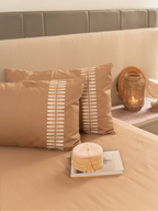 Sadyaska Elise Hazel Beige Oats Beige Dreams 1 Pcs Duvet Cover Set